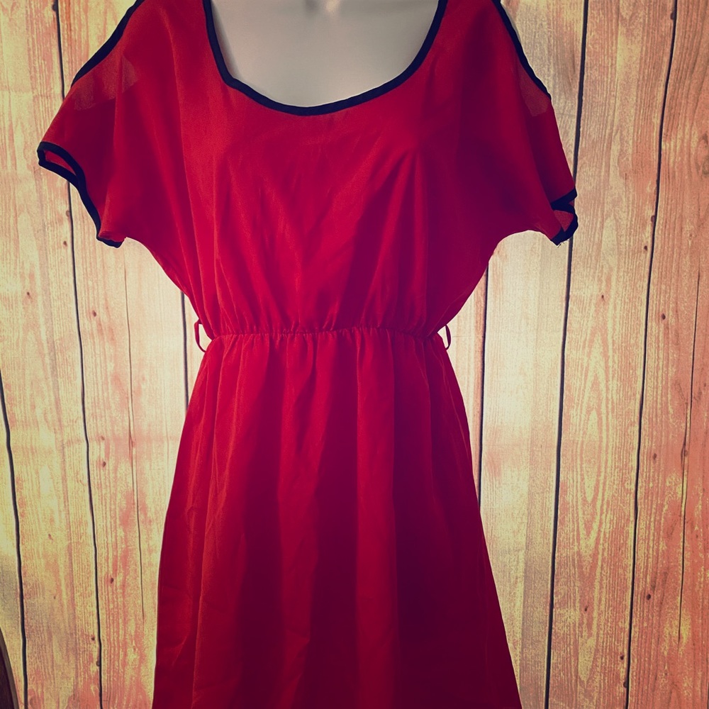 Red Christmas dress